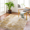 Surya Solar Mustard Machine Woven Rug