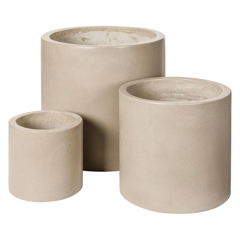 Seastone Smooth Planter Set of 3