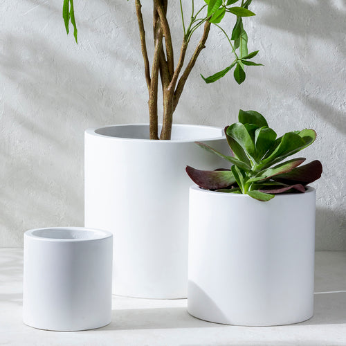 Seastone Smooth Planter Set of 3