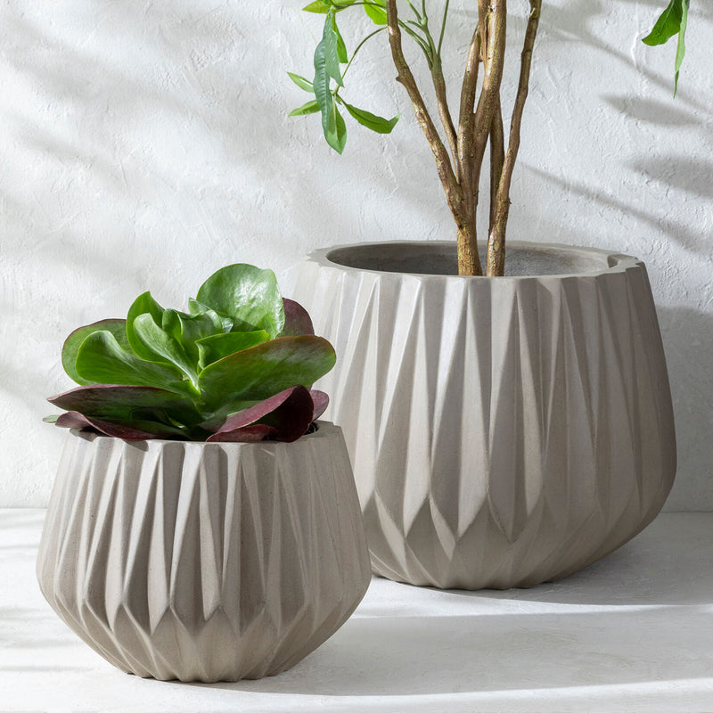 Seastone Crest Planter Set of 2