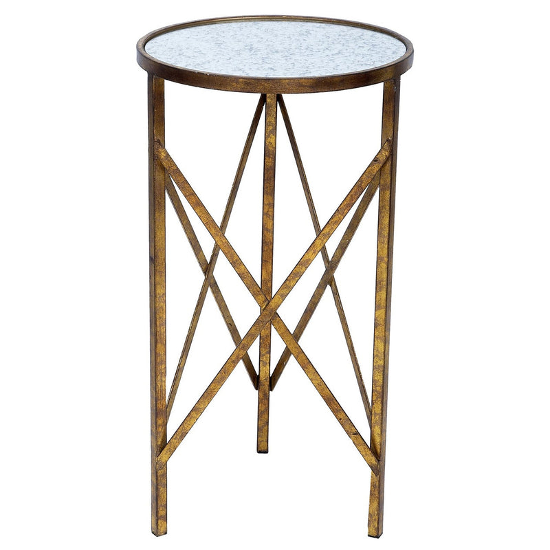 Old World Design Three Legged Accent Table