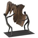 Phillips Collection Atlas Balancing Tabletop Sculpture