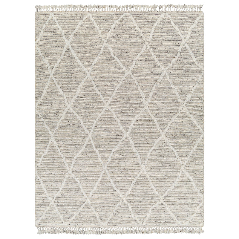 Surya Tenerife Gray Hand Knotted Rug