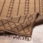 Surya Touareg Leather Hand Woven Rug