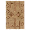 Livabliss Touareg Brown Hand Woven Rug