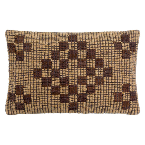 Twareg Check Lumber Throw Pillow