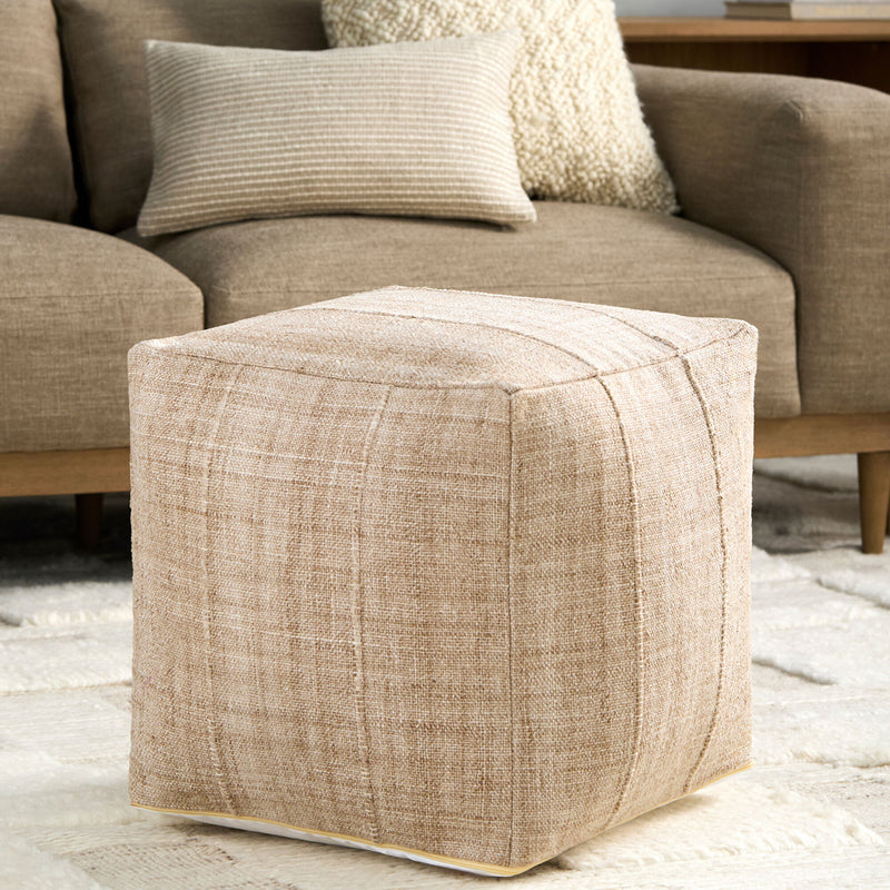 Mudcloth Pouf