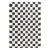 Livabliss Urban Shag Checker Machine Woven Rug