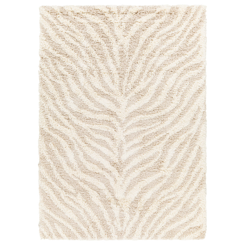 Livabliss Urban Shag Tiger Machine Woven Rug