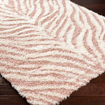 Livabliss Urban Shag Tiger Machine Woven Rug