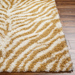 Livabliss Urban Shag Tiger Machine Woven Rug