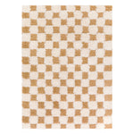 Livabliss Urban Shag Checker Machine Woven Rug