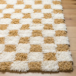 Livabliss Urban Shag Checker Machine Woven Rug