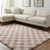 Livabliss Urban Shag Checker Machine Woven Rug