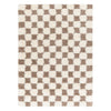 Livabliss Urban Shag Checker Machine Woven Rug