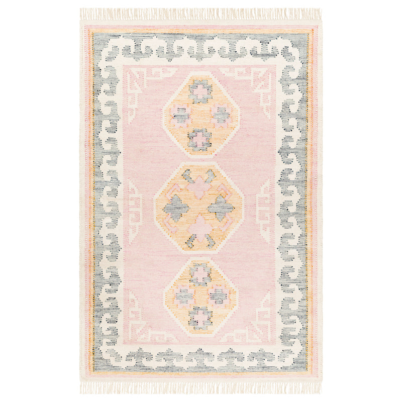 Livabliss Valerie Mauve Hand Woven Rug