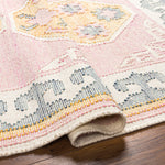 Livabliss Valerie Mauve Hand Woven Rug