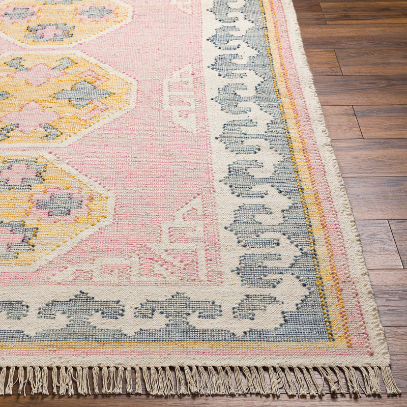 Livabliss Valerie Mauve Hand Woven Rug