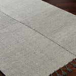 Surya Vivian Dark Fringe Hand Woven Rug