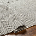 Surya Vivian Dark Fringe Hand Woven Rug