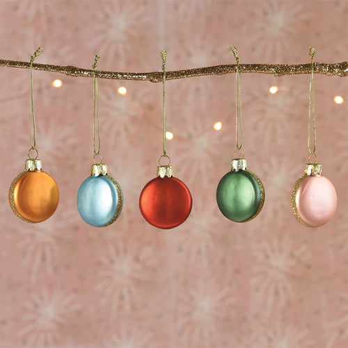 Macaroon Ornament Set of 5