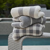 Kashwere Window Pane Heathered Throw Blanket