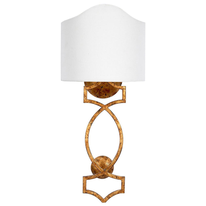 Old World Design Clark Gold Wall Sconce