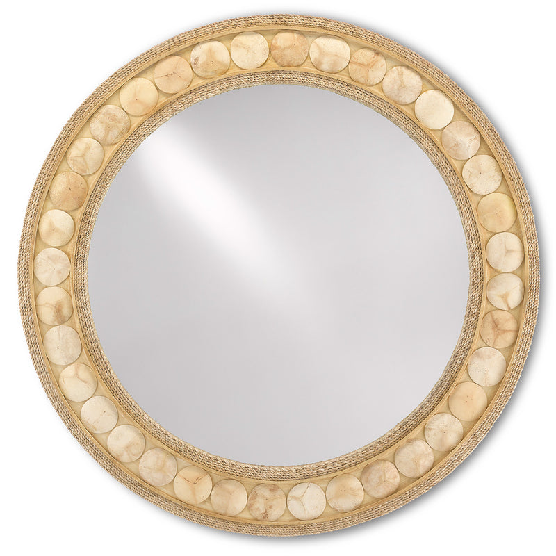 Currey & Co Buko Round Mirror - Final Sale