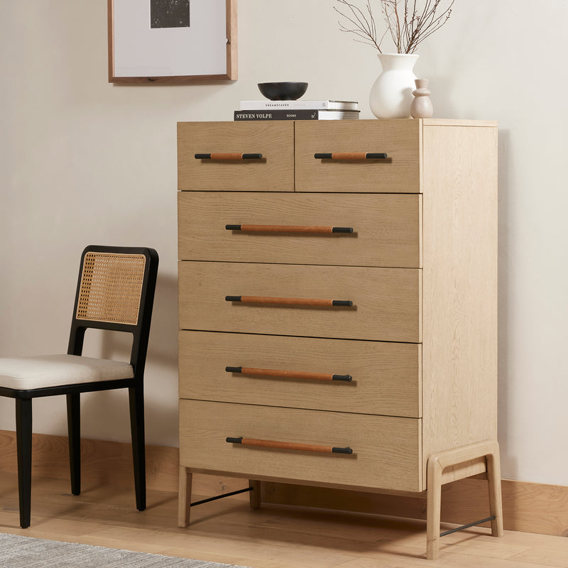 Four Hands Rosedale 6 Drawer Tall Dresser