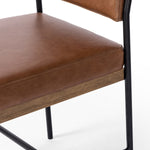 Four Hands Benton Leather Dining Chair Set of 2