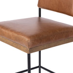 Four Hands Benton Leather Bar Stool Set of 2