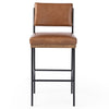 Four Hands Benton Leather Bar Stool Set of 2