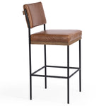 Four Hands Benton Leather Bar Stool Set of 2