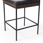 Four Hands Benton Leather Bar Stool Set of 2