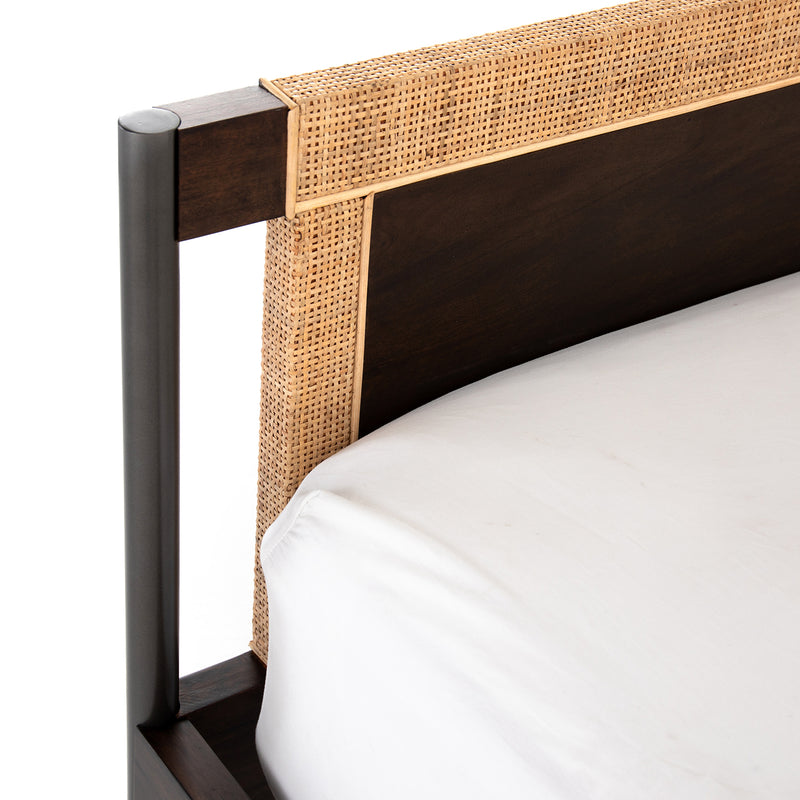 Four Hands Jordan Natural Cane Bed - Final Sale