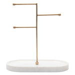 Charlotte Marble Jewelry Stand