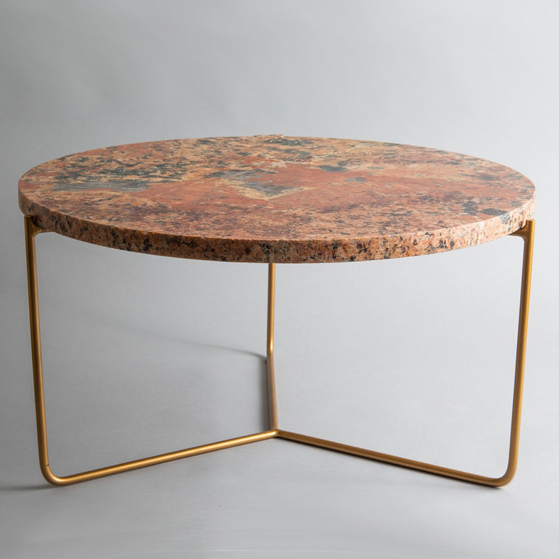 Machrea Granite Accent Table