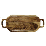 Leo Handled Wood Serving Tray