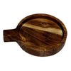 Rex Round Wood Serving Tray