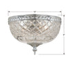 Crystorama Crystal 117 2-Light Flush Ceiling Mount