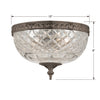 Crystorama Crystal 117 2-Light Flush Ceiling Mount