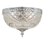 Crystorama Crystal 117 2-Light Flush Ceiling Mount