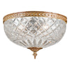 Crystorama Crystal 117 2-Light Flush Ceiling Mount