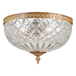 Crystorama Crystal 117 2-Light Flush Ceiling Mount