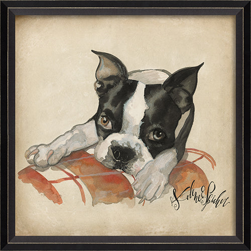 Dog Portrait Max Framed Print