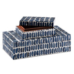 Currey & Co Indigo Box Set of 2