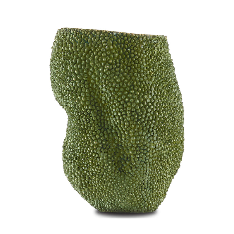 Currey & Co Jackfruit Vase Green