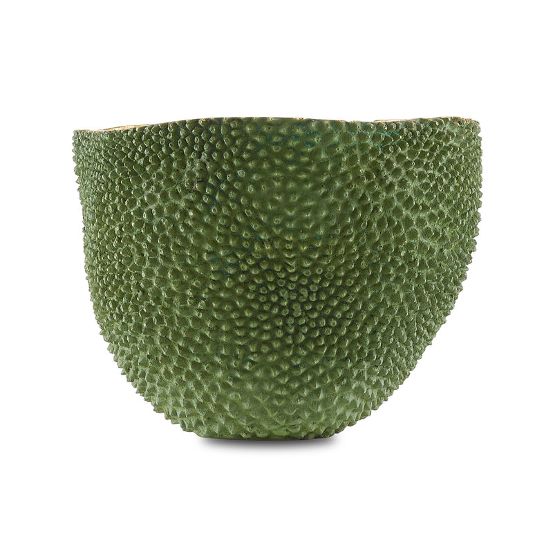 Currey & Co Jackfruit Vase Green