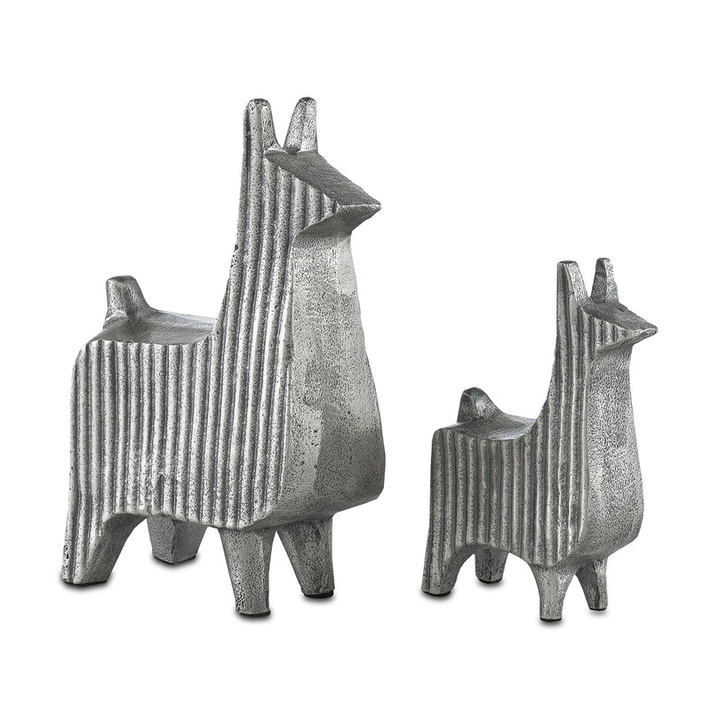 Currey & Co Cria Llama Set of 2 - Final Sale