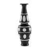 Currey & Co De Luca Black and White Vase - Final Sale